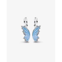 Charm Colgante Divisible Mariposa Plata de primera ley